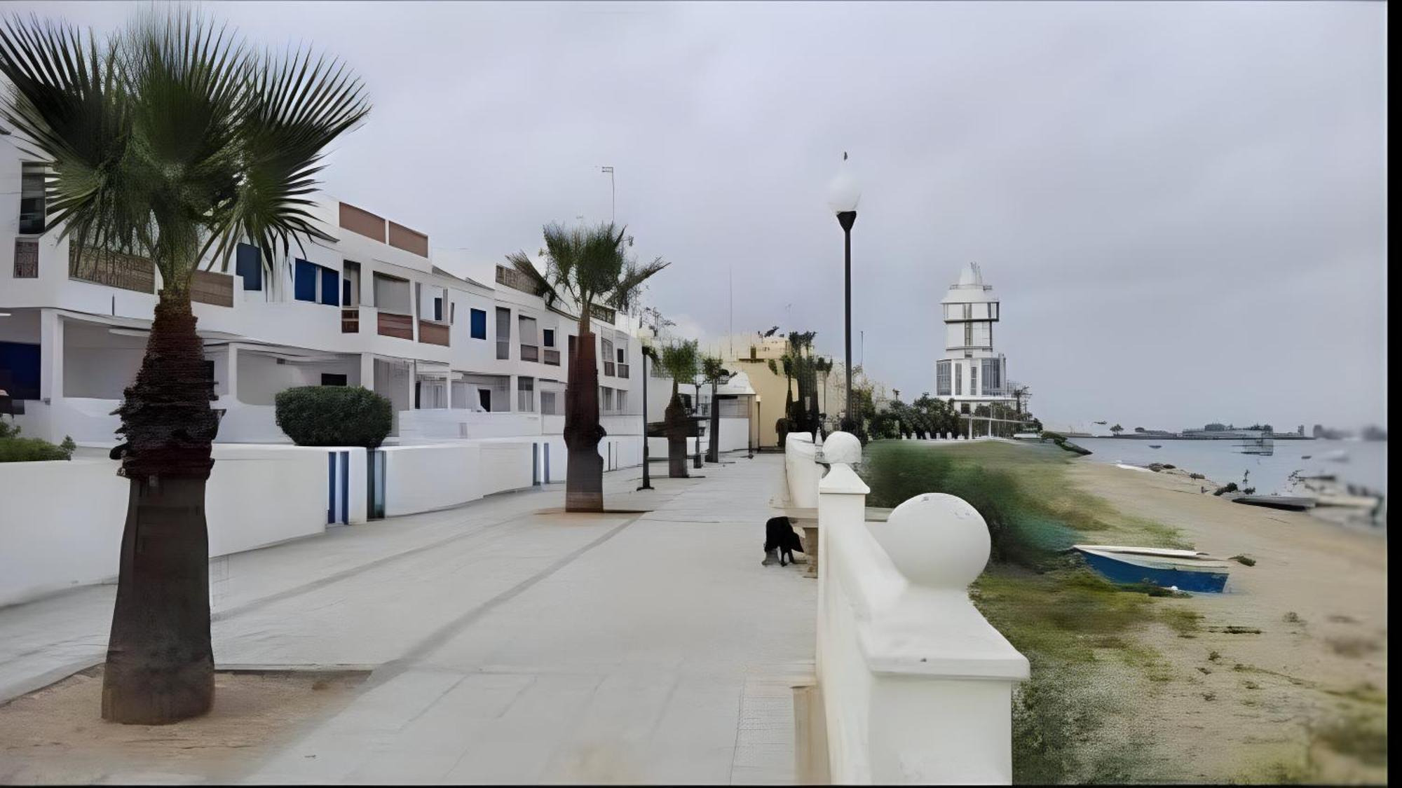 Casa Del Mar,,, Gran Terraza Junto Playa Cantil 이슬라크리스티나 외부 사진