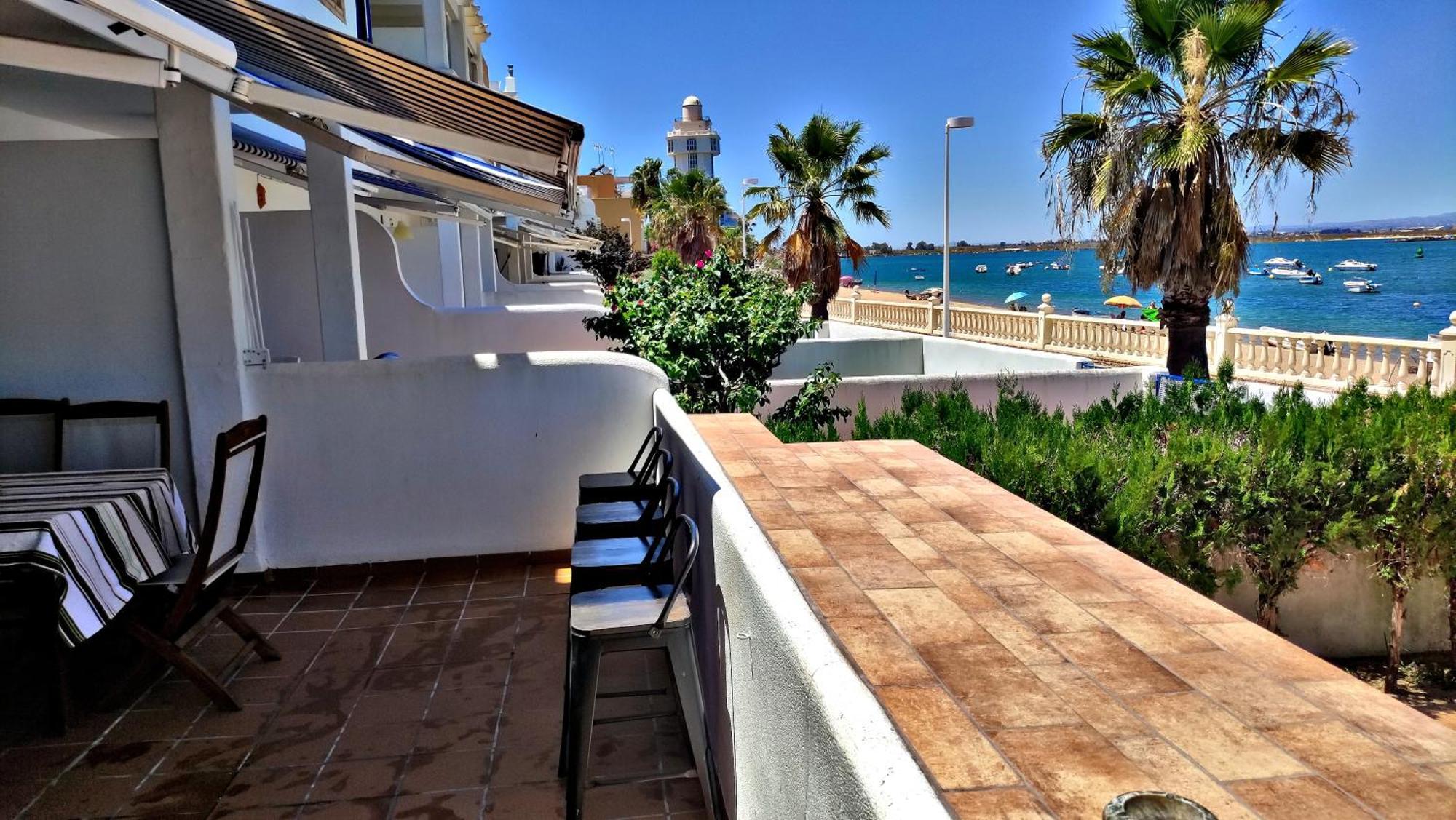 Casa Del Mar,,, Gran Terraza Junto Playa Cantil 이슬라크리스티나 외부 사진